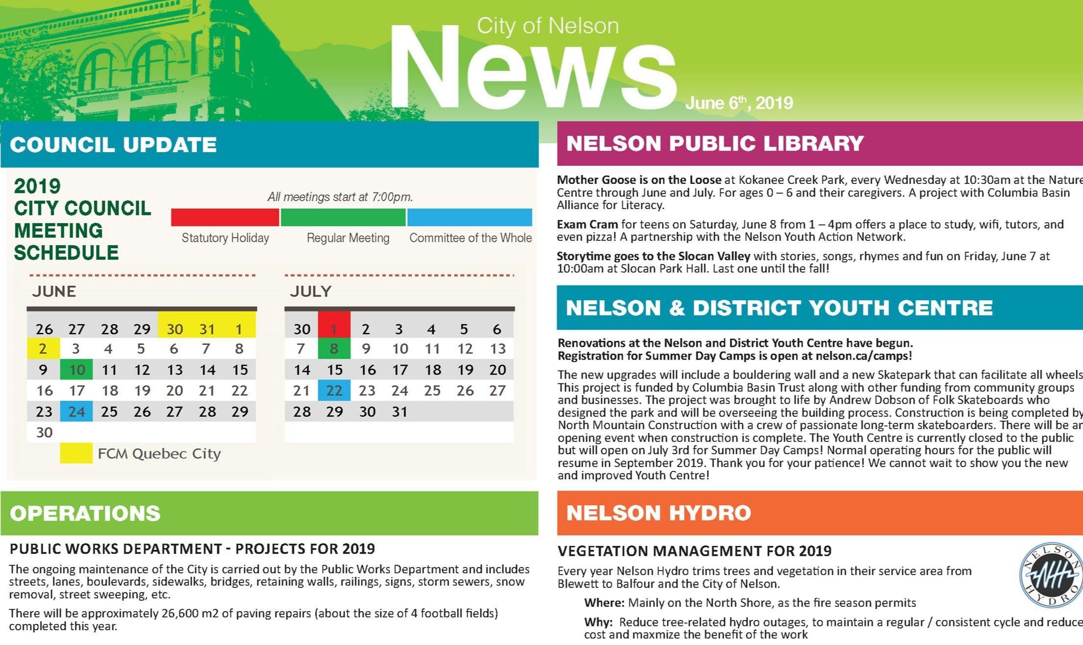 June 2019 Newsletter