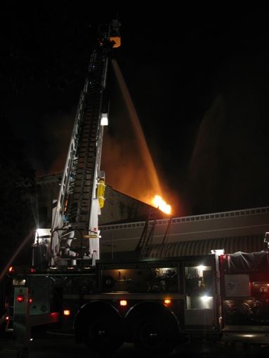 Working on the difficult back walls Baker Street