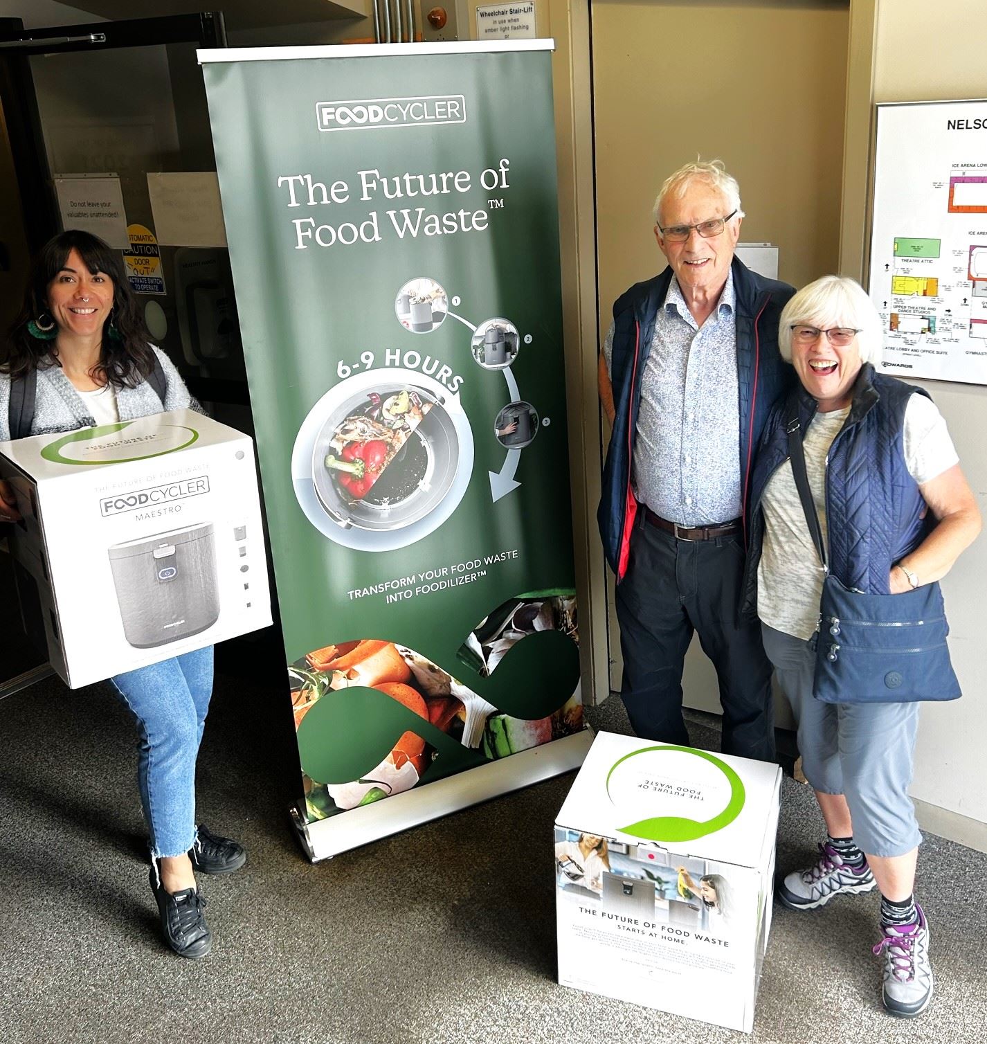FoodCycler Event Photo for Media Release 2023