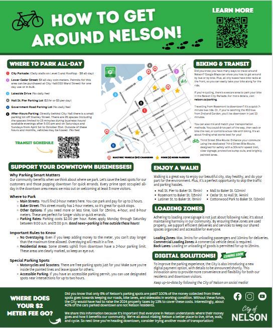 How to Get Around Nelson